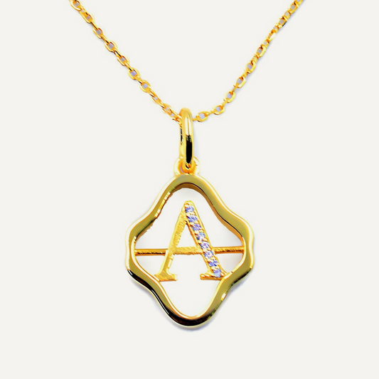 Initial A Necklace