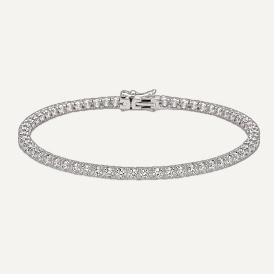 3mm Moissanite Tennis bracelet