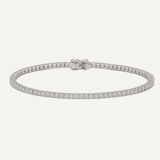 2mm Moissanite Tennis bracelet